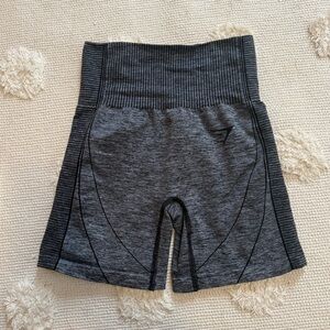 Gymshark Charcoal High-Waisted Biker Shorts